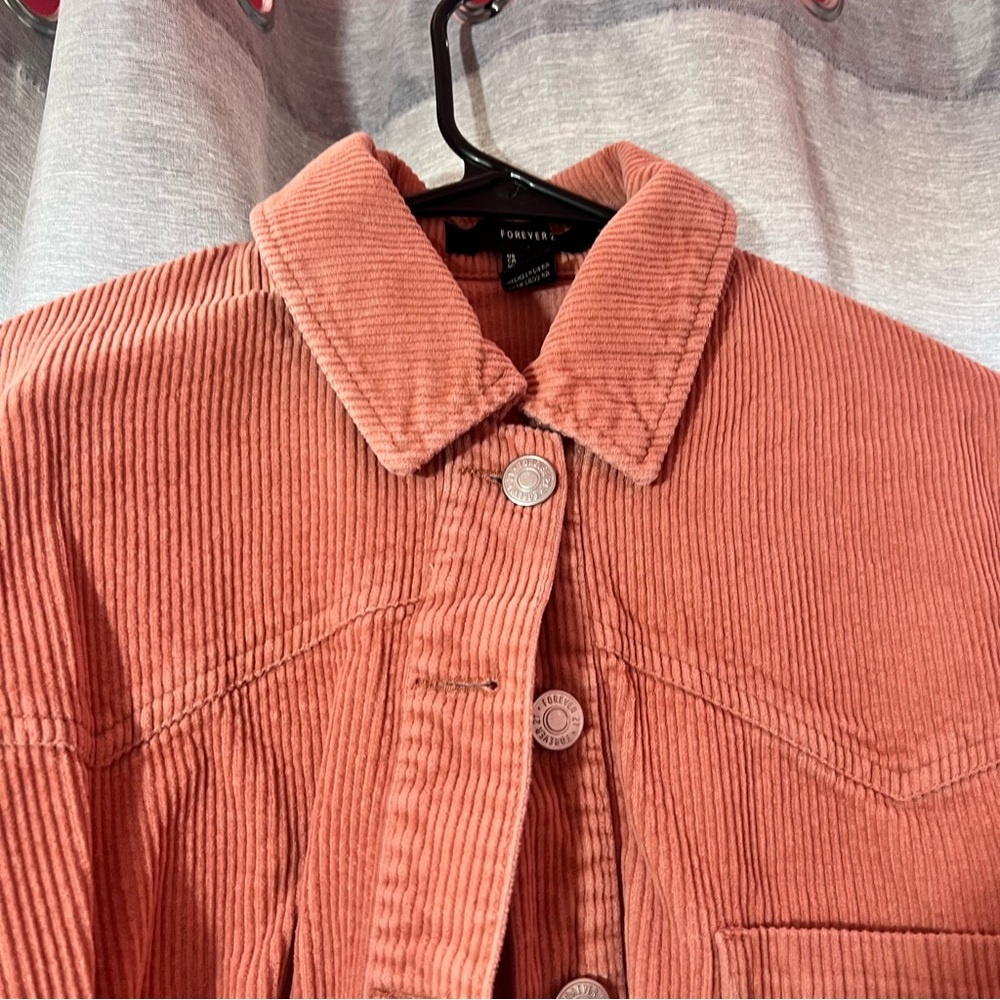 Women's Cropped Jacket - Rust - Picture 4 of 7